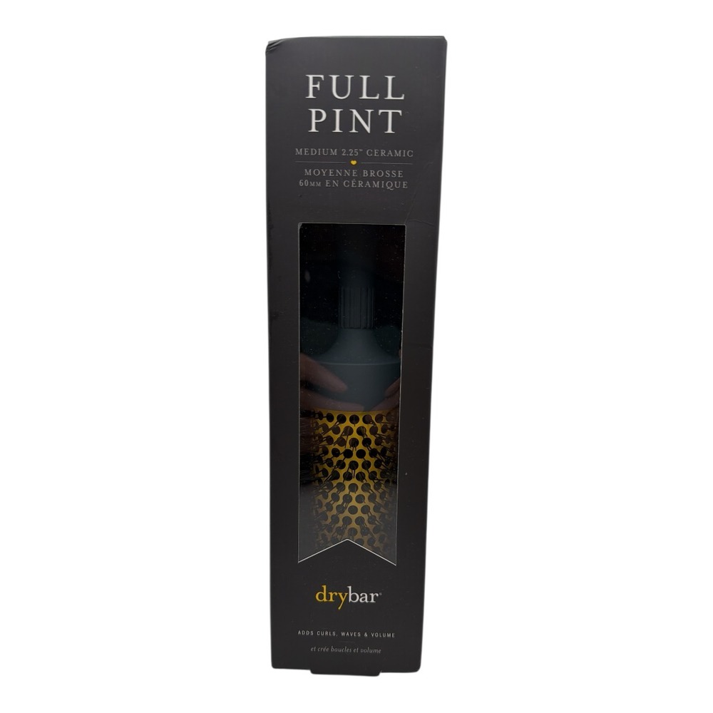 Drybar Full Pint Round Ceramic‎ Brush, Medium 2.25" NEW in Box